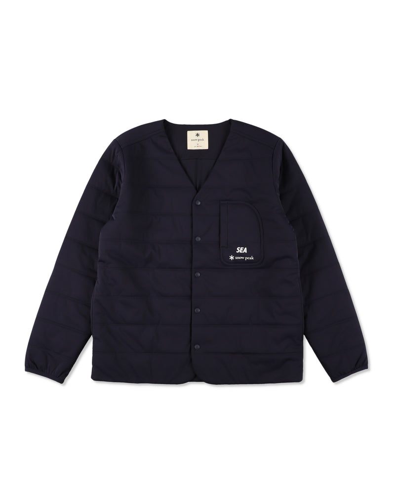 snow peak × WDS Flexible Insulated Cardigan