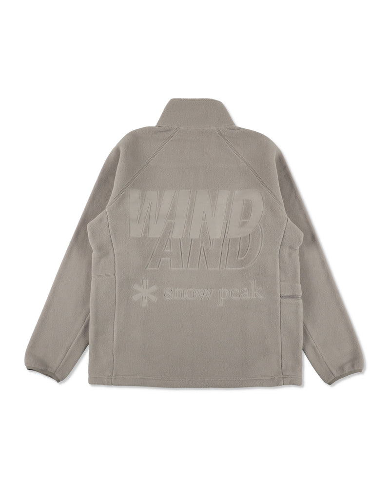 snow peak × WDS Water-Repellent Fleece Jacket