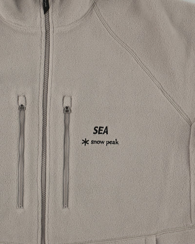 snow peak × WDS Water-Repellent Fleece Jacket
