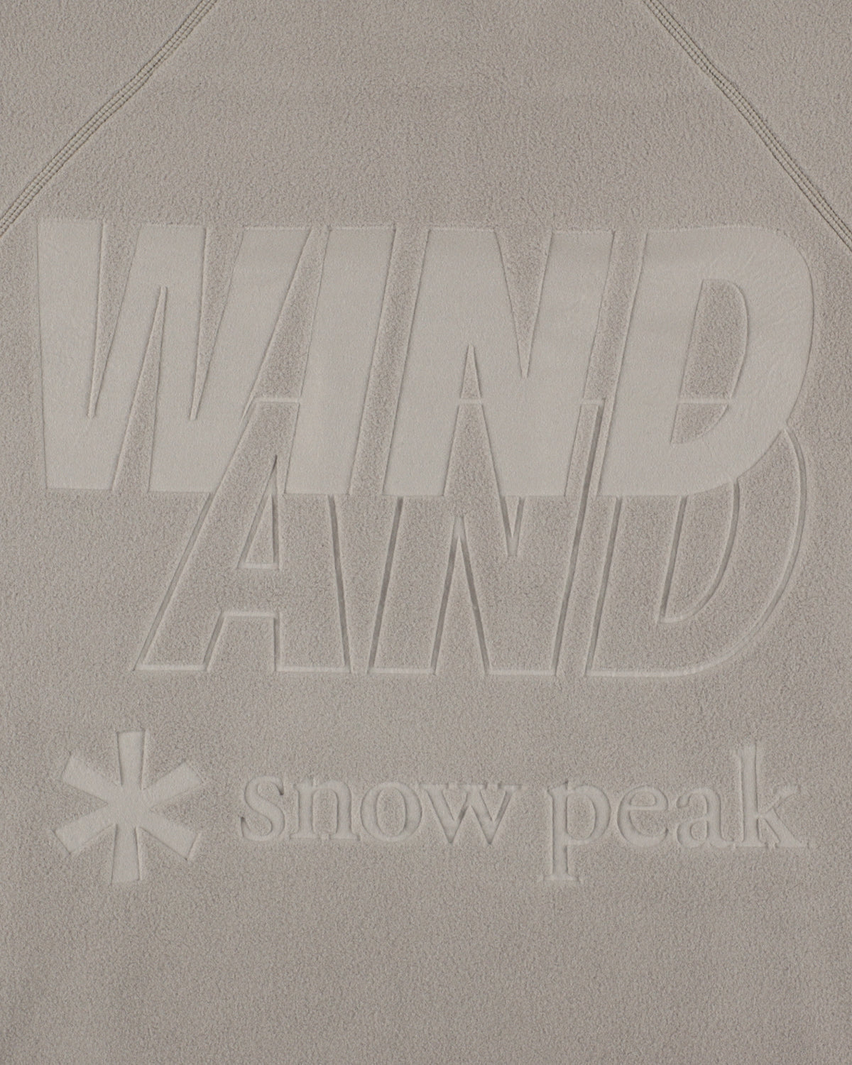 snow peak × WDS Water-Repellent Fleece Hoodie – WIND AND SEA
