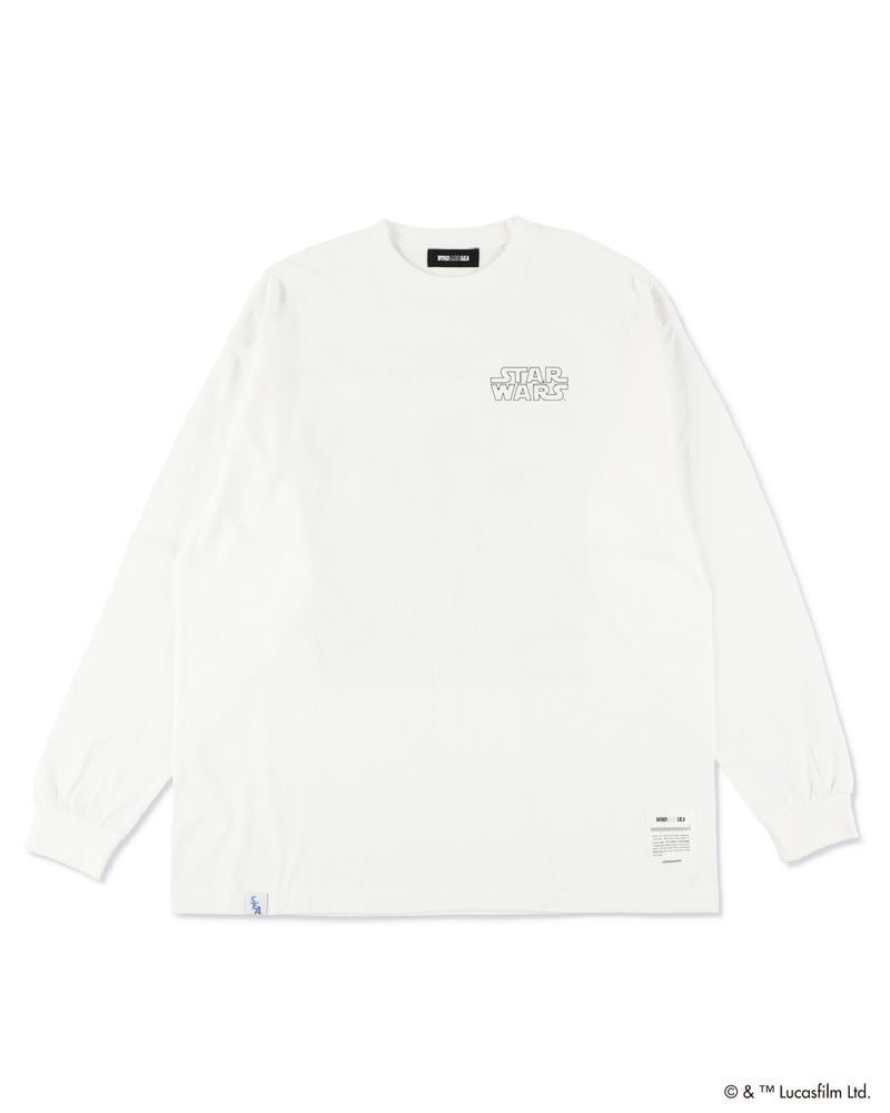 【STAR WARS】YODA ART / WDS L/S TEE