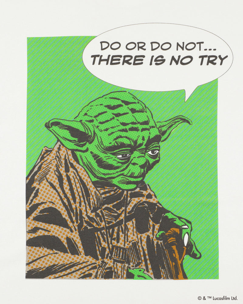 【STAR WARS】YODA ART / WDS L/S TEE