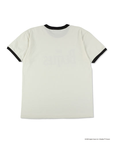BEATLES LOGO RINGER S/S TEE
