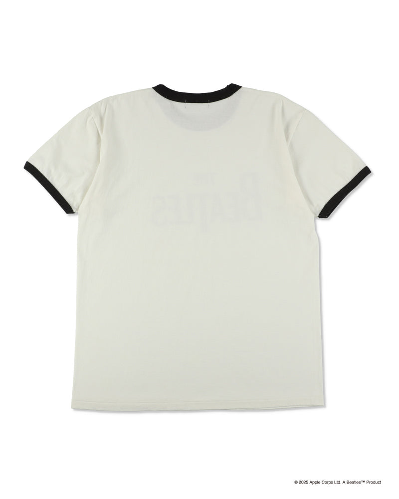BEATLES LOGO RINGER S/S TEE