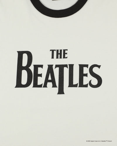 BEATLES LOGO RINGER S/S TEE