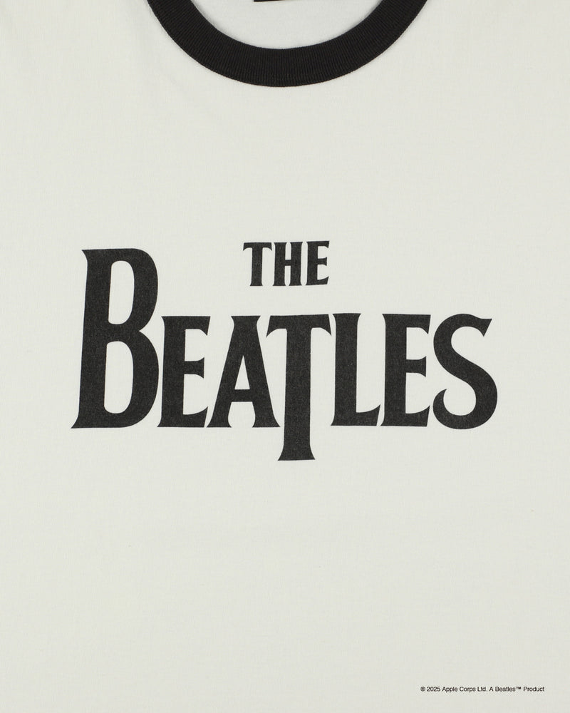 BEATLES LOGO RINGER S/S TEE