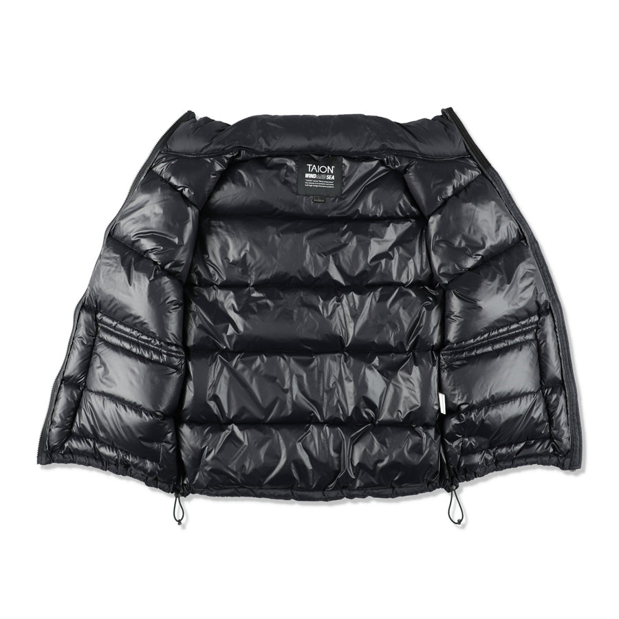 TAION x WDS VOLUME DOWN VEST / BLACK