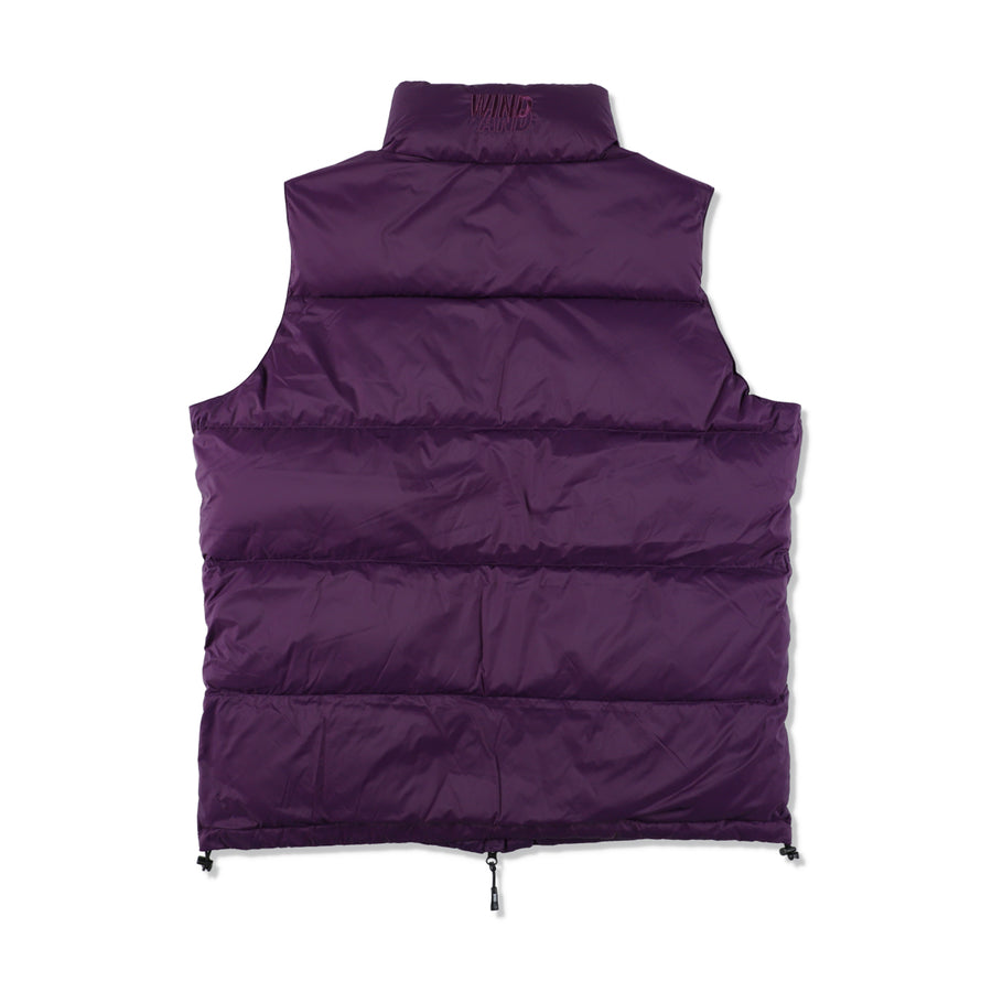 TAION x WDS VOLUME DOWN VEST / D_PURPLE