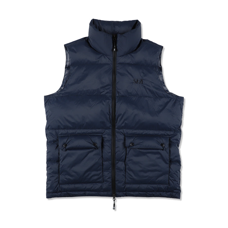 TAION x WDS VOLUME DOWN VEST / NAVY