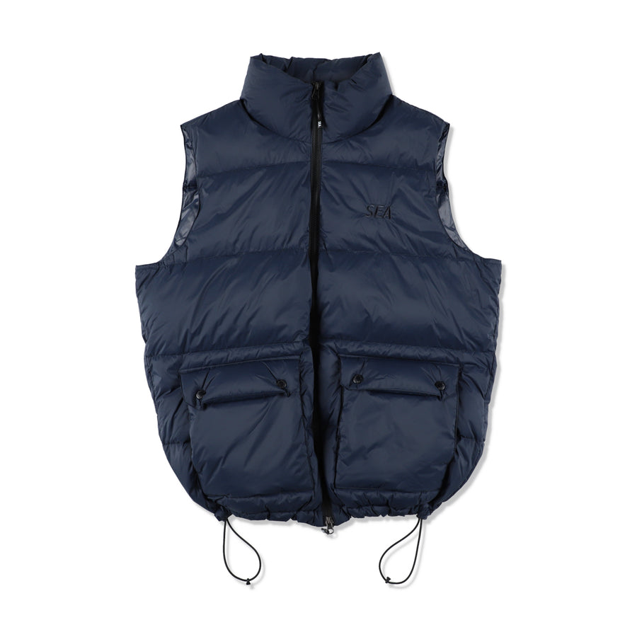 TAION x WDS VOLUME DOWN VEST / NAVY