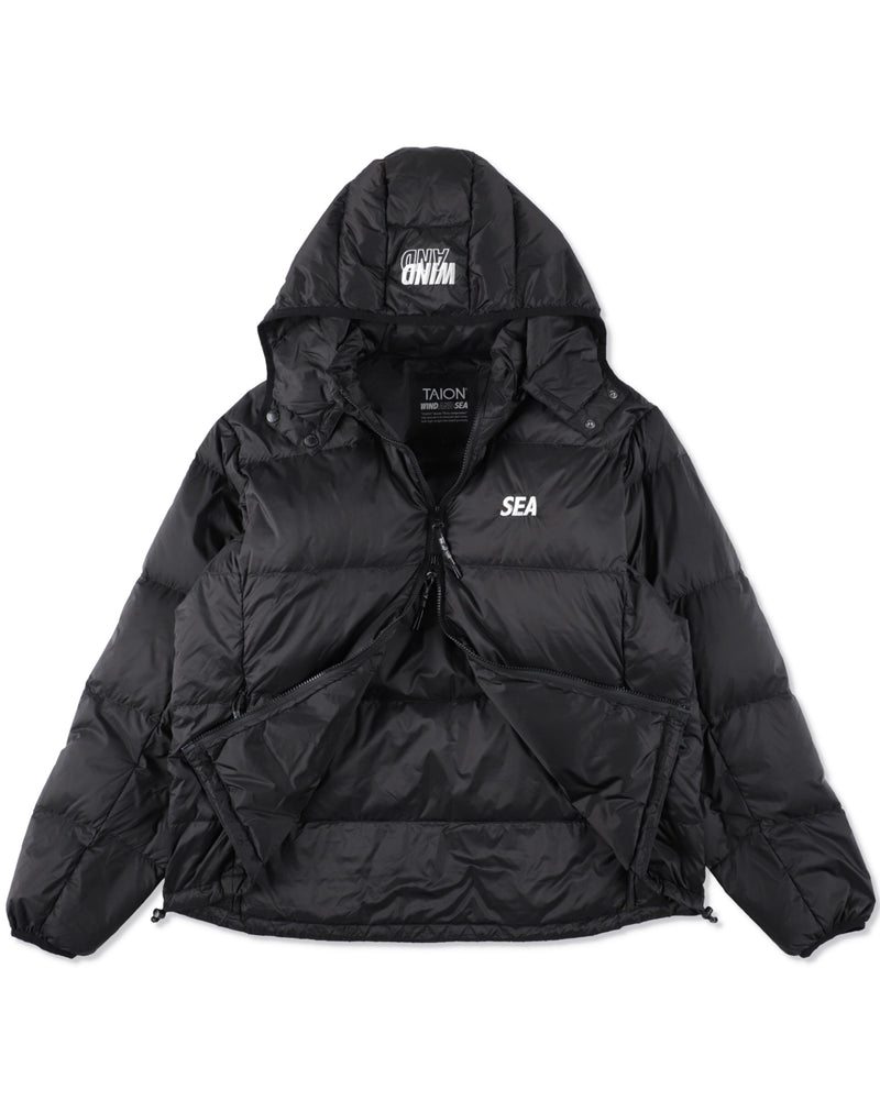 TAION x WDS HOODED DOWN JACKET