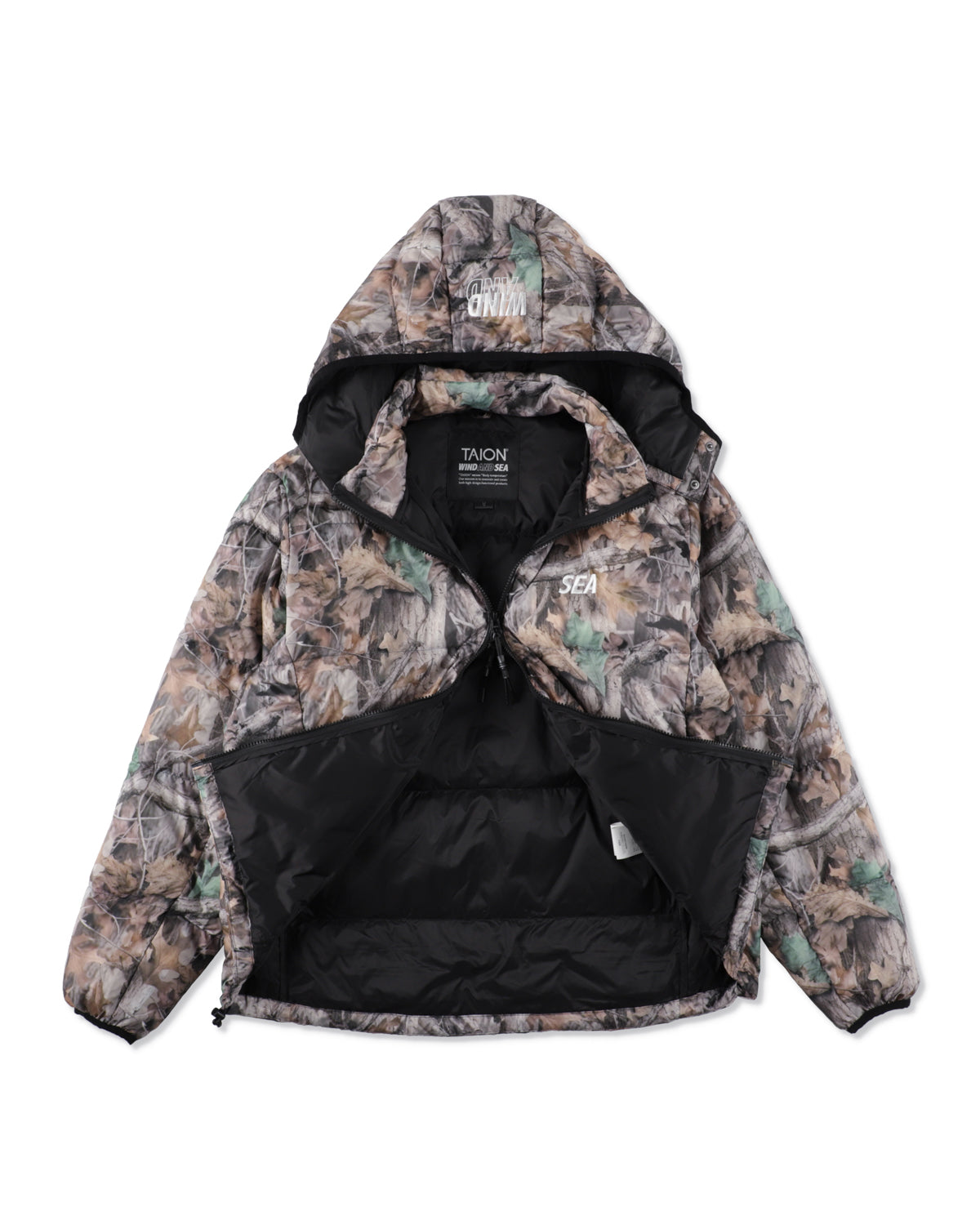 TAION x WDS HOODED DOWN JACKET