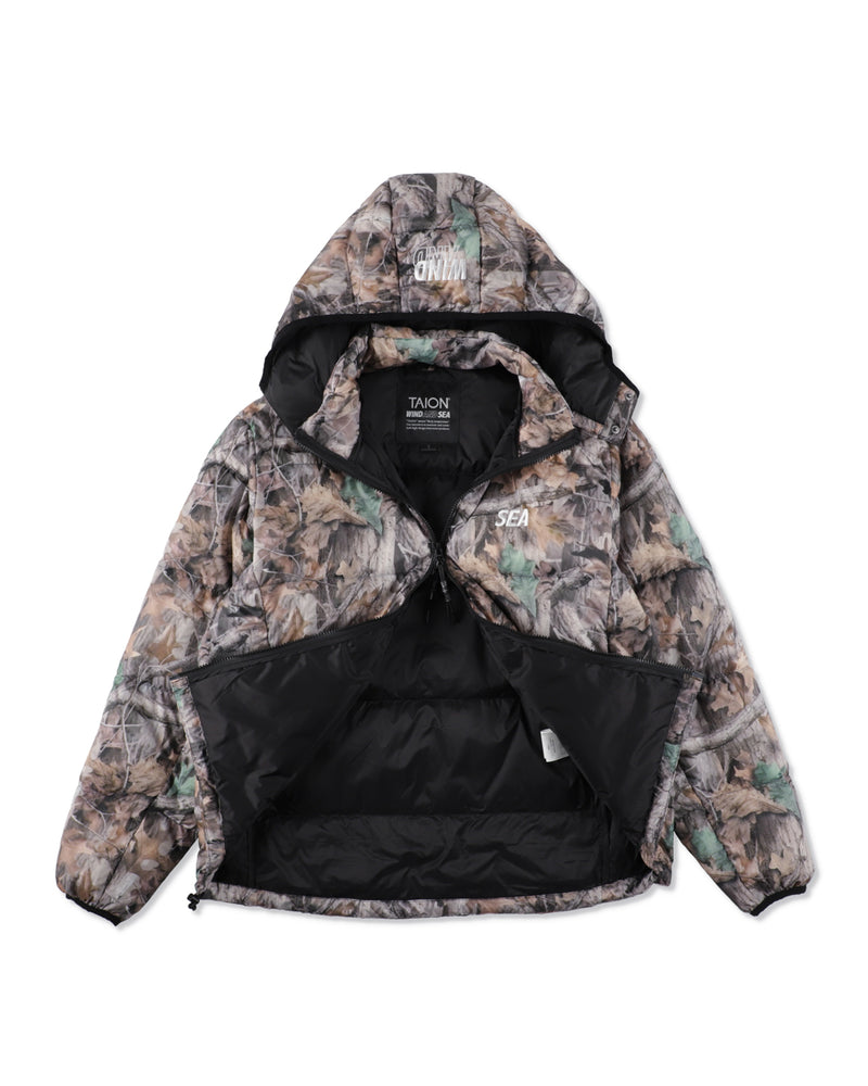 TAION x WDS HOODED DOWN JACKET