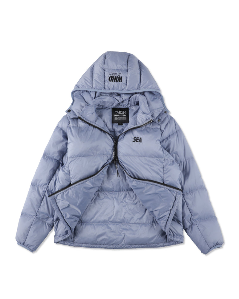 TAION x WDS HOODED DOWN JACKET