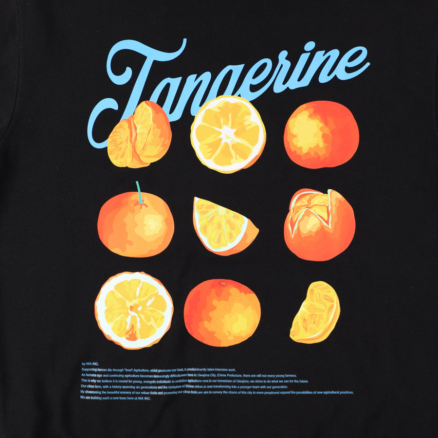 Tangerine x WDS Hooded Sweatshirt / BLACK