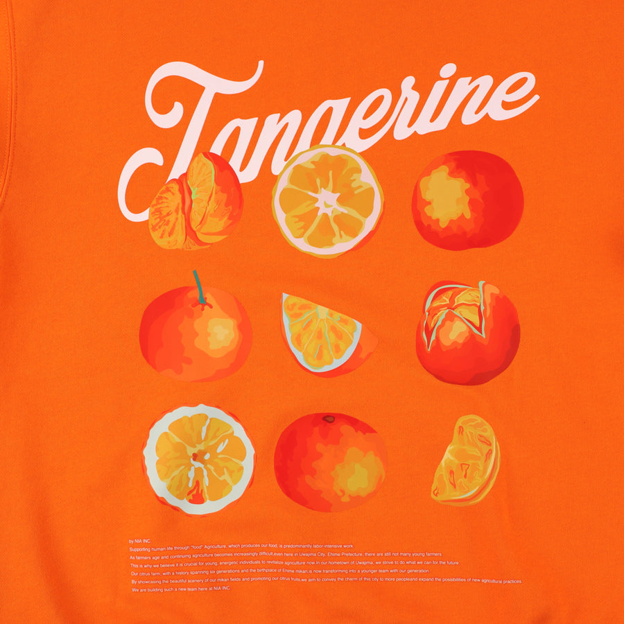 Tangerine x WDS Hooded Sweatshirt / TANGERINE