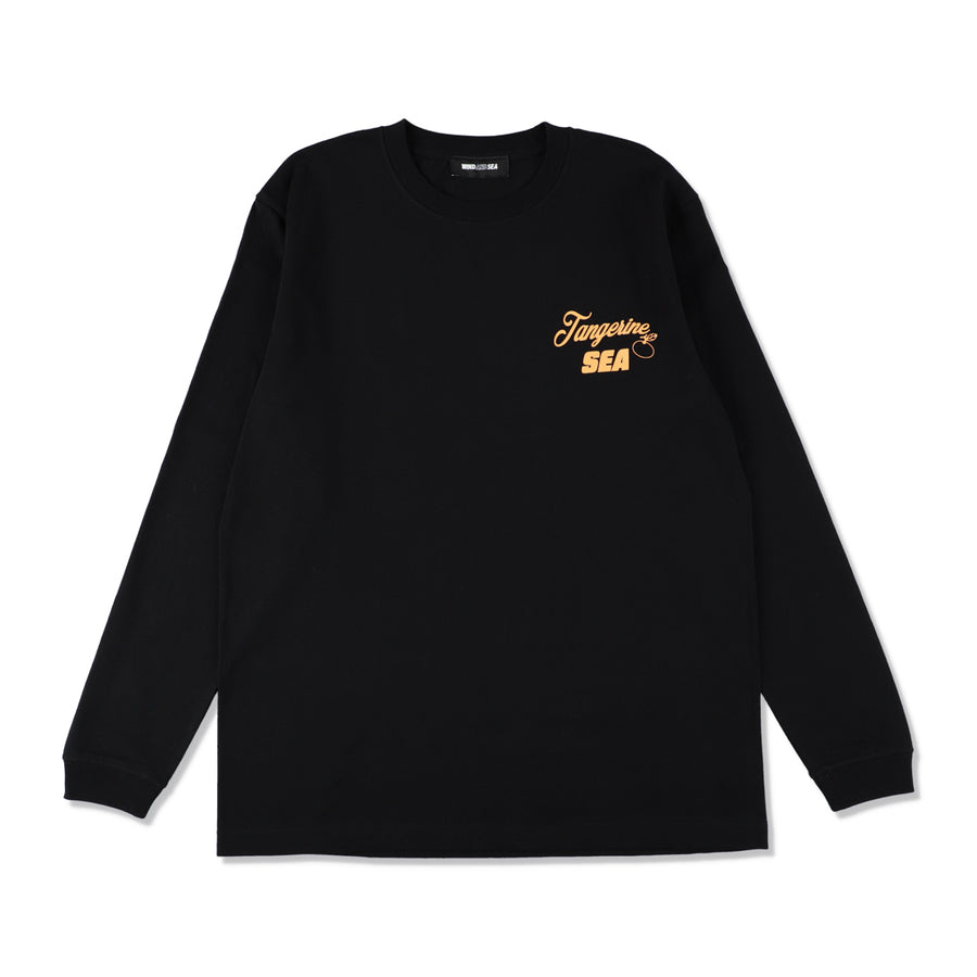 Tangerine x WDS L/S Tee / BLACK