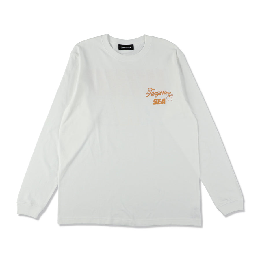 Tangerine x WDS L/S Tee / WHITE