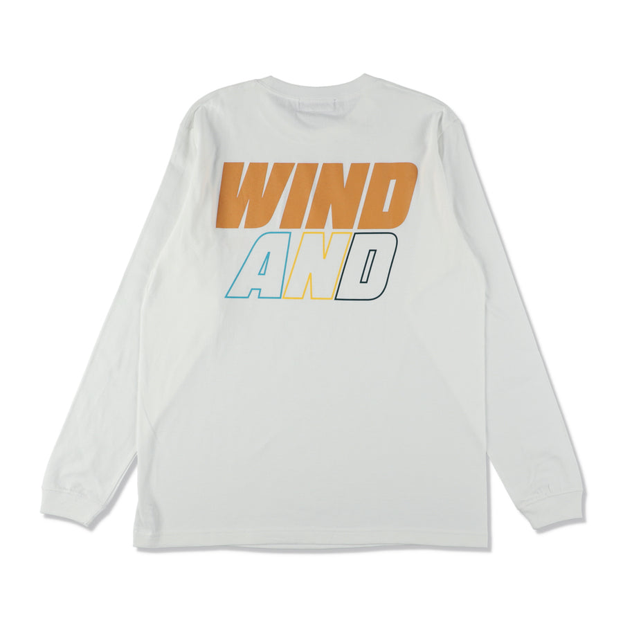 Tangerine x WDS L/S Tee / WHITE