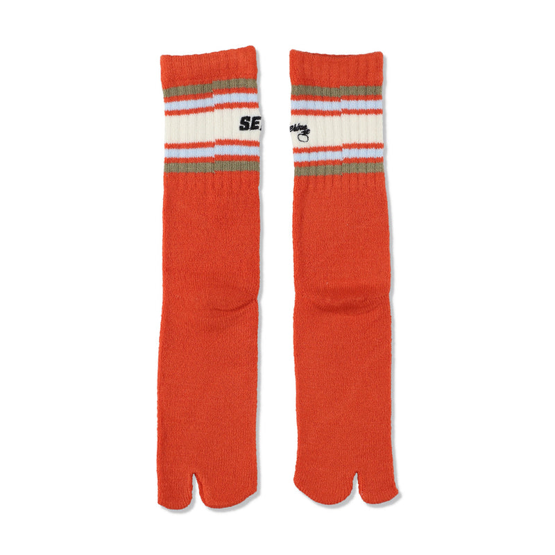 Tangerine x WDS Tabi Socks
