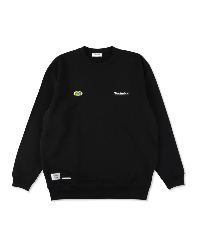 Technics x PARAPPA x WDS CREW NECK SWEAT