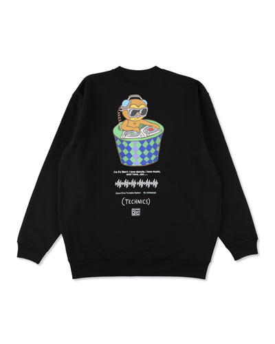 Technics x PARAPPA x WDS CREW NECK SWEAT