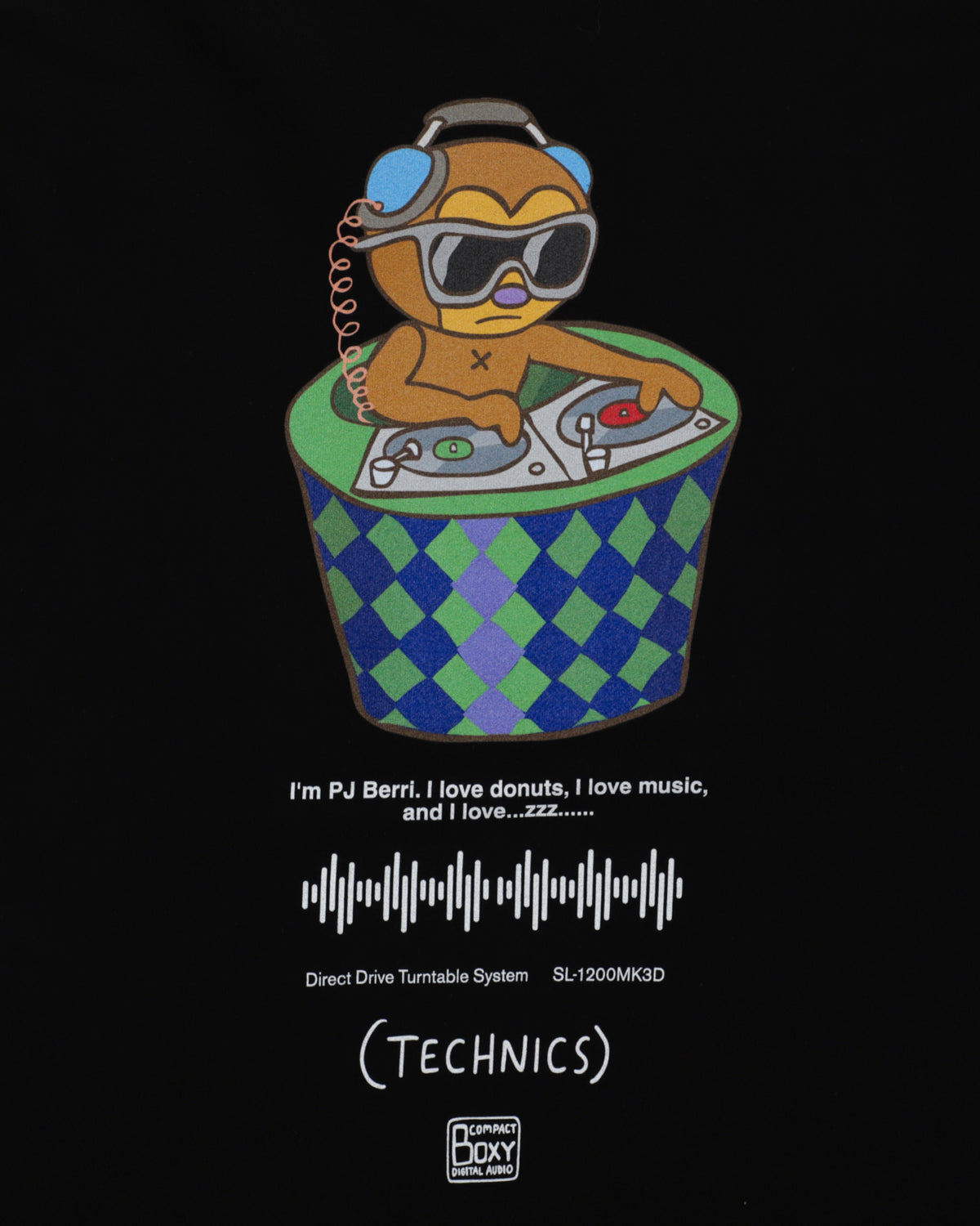 Technics x PARAPPA x WDS CREW NECK SWEAT