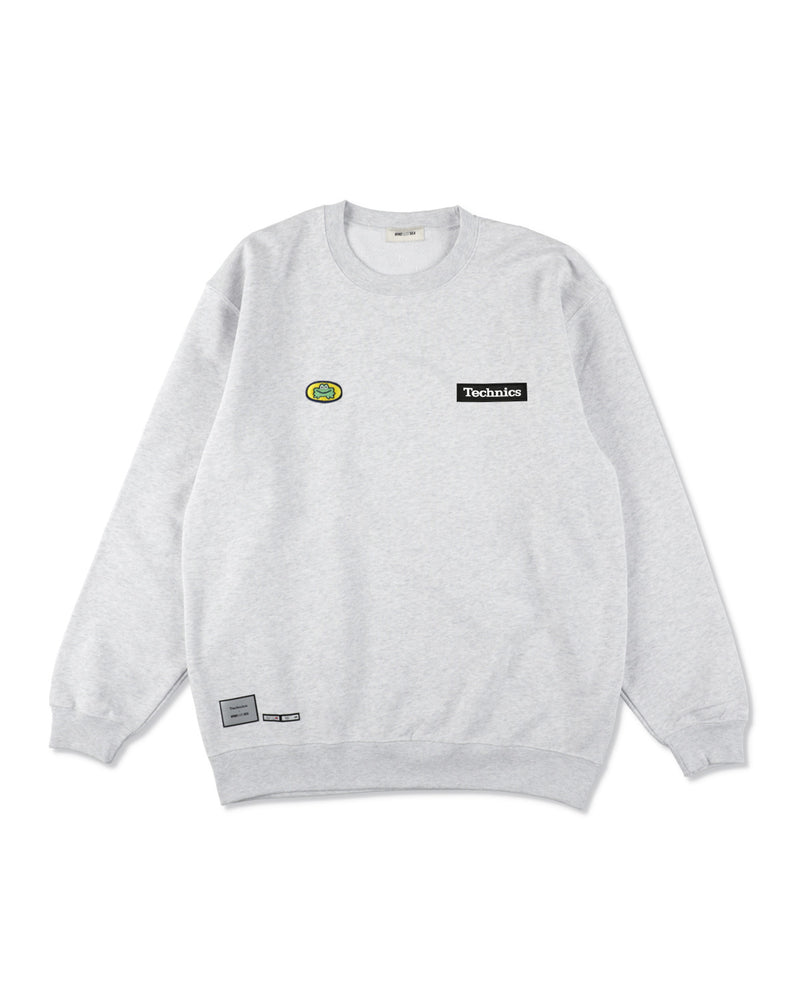 Technics x PARAPPA x WDS CREW NECK SWEAT