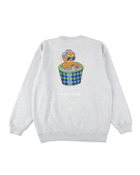 Technics x PARAPPA x WDS CREW NECK SWEAT
