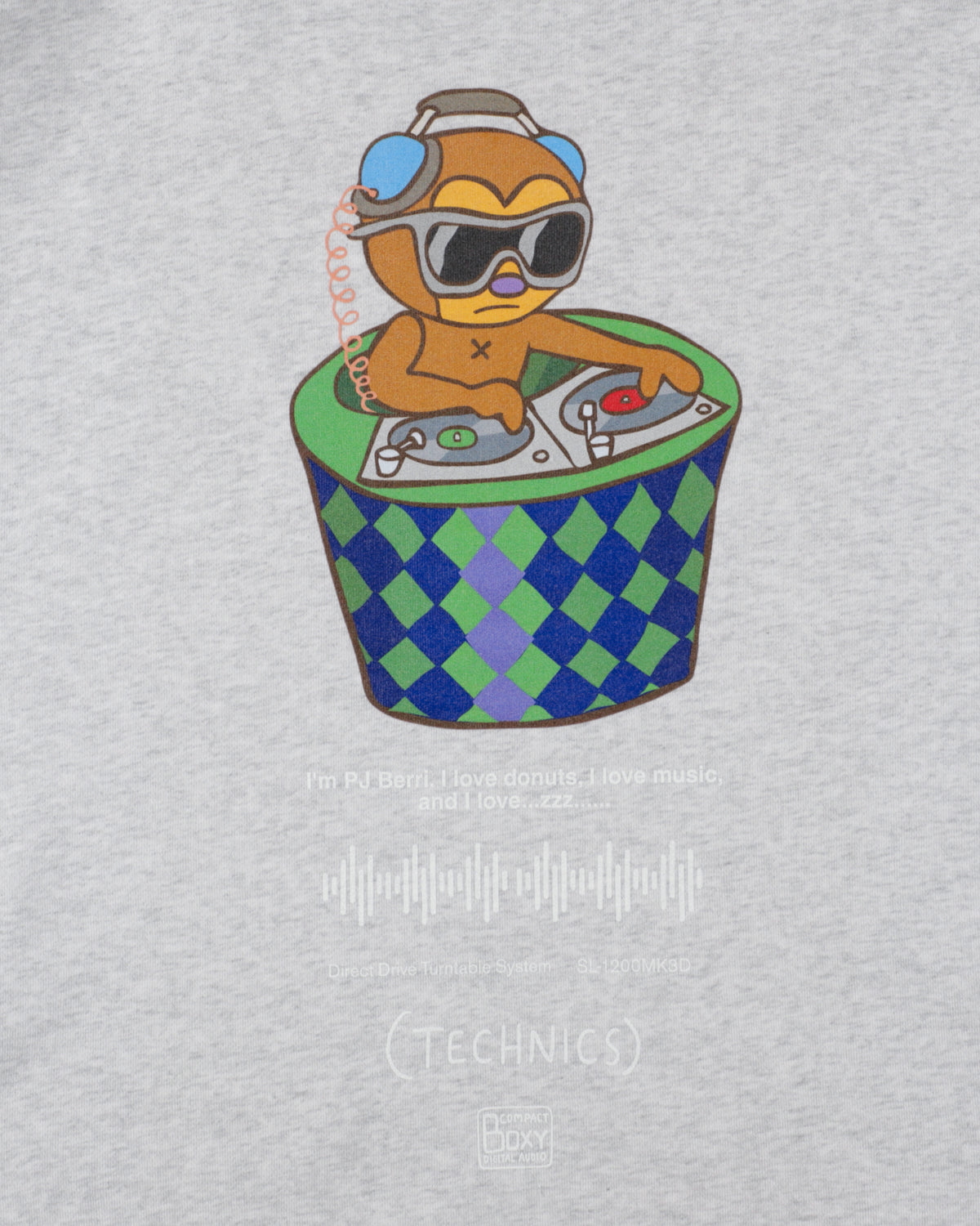 Technics x PARAPPA x WDS CREW NECK SWEAT