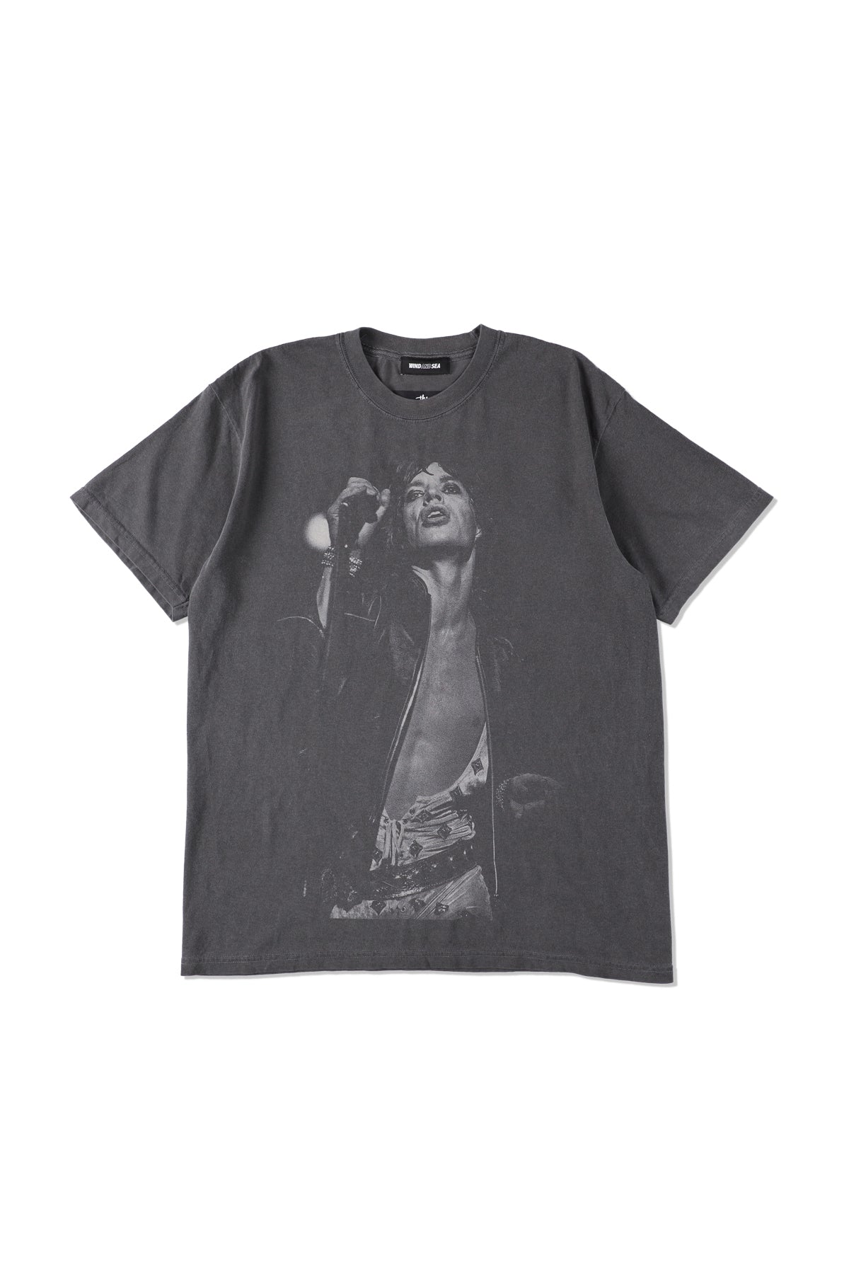 WIND AND SEA×The Rolling Stones Shirt