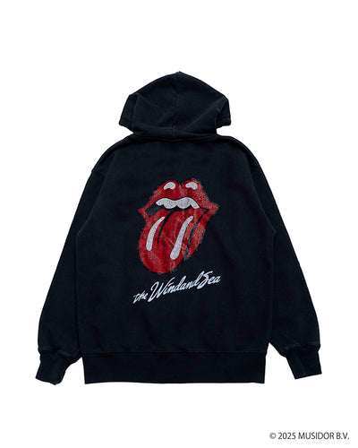 The Rolling Stones x WDS Rhine Stones Zip Up Hooded Sweatshirt