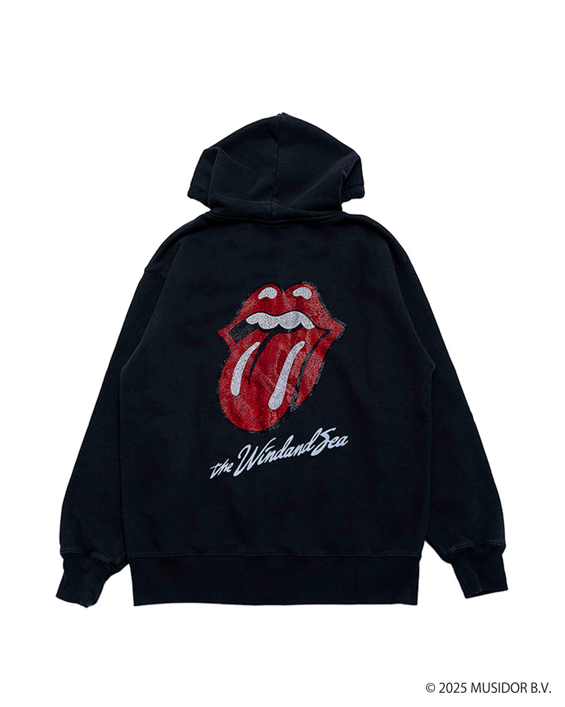The Rolling Stones x WDS Rhine Stones Zip Up Hooded Sweatshirt