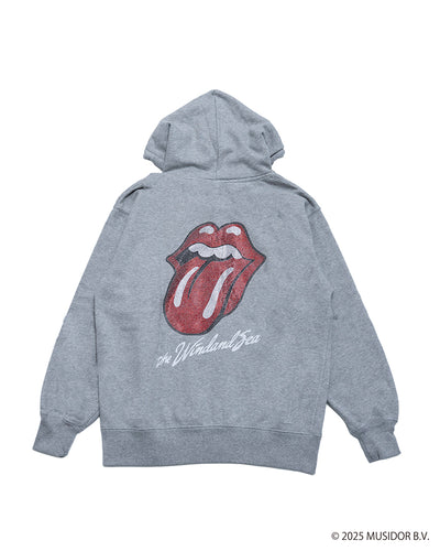 The Rolling Stones x WDS Rhine Stones Zip Up Hooded Sweatshirt