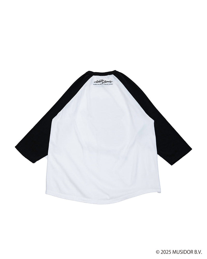 The Rolling Stones x WDS Raglan Sleeve Rhine Stones Tee
