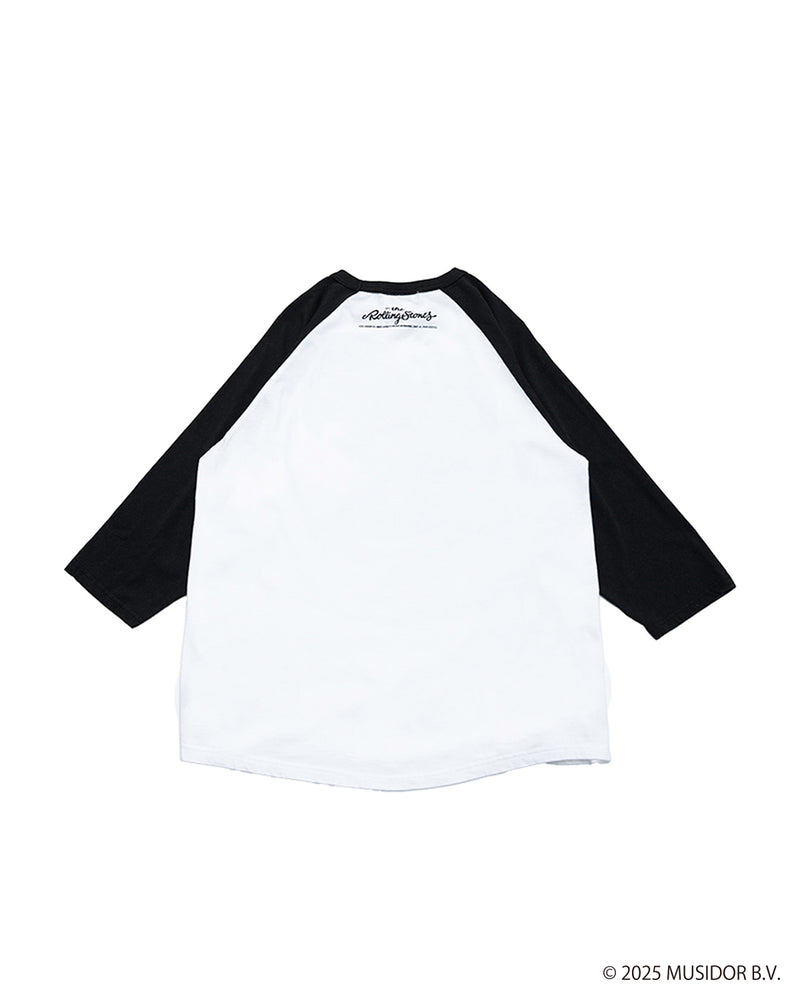The Rolling Stones x WDS Raglan Sleeve Rhine Stones Tee