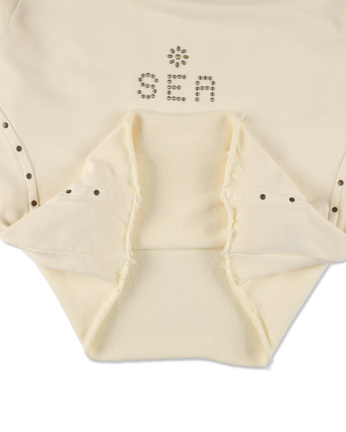 The Rolling Stones x WDS Studs＆Rhine Stones Logo Hooded sweatshirt