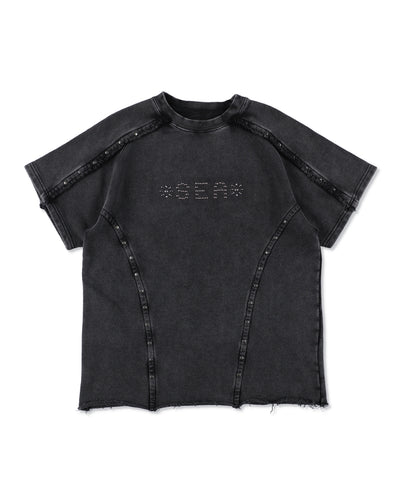 The Rolling Stones x WDS Studs＆Rhine Stones S/S Tee