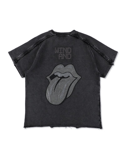 The Rolling Stones x WDS Studs＆Rhine Stones S/S Tee