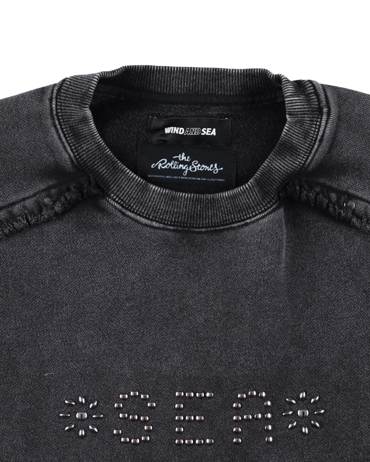 The Rolling Stones x WDS Studs＆Rhine Stones S/S Tee – WIND AND SEA