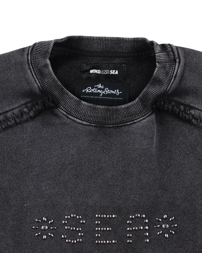 The Rolling Stones x WDS Studs＆Rhine Stones S/S Tee