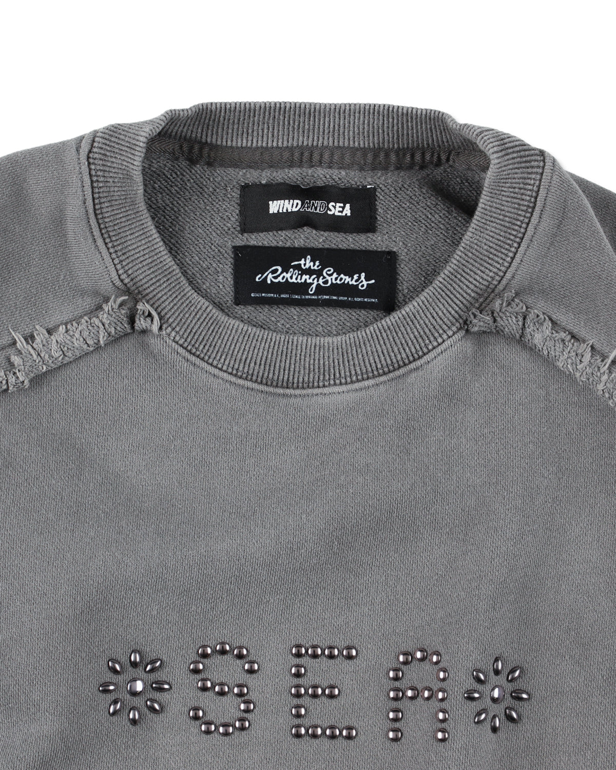 The Rolling Stones x WDS Studs＆Rhine Stones S/S Tee