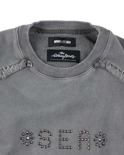 The Rolling Stones x WDS Studs＆Rhine Stones S/S Tee