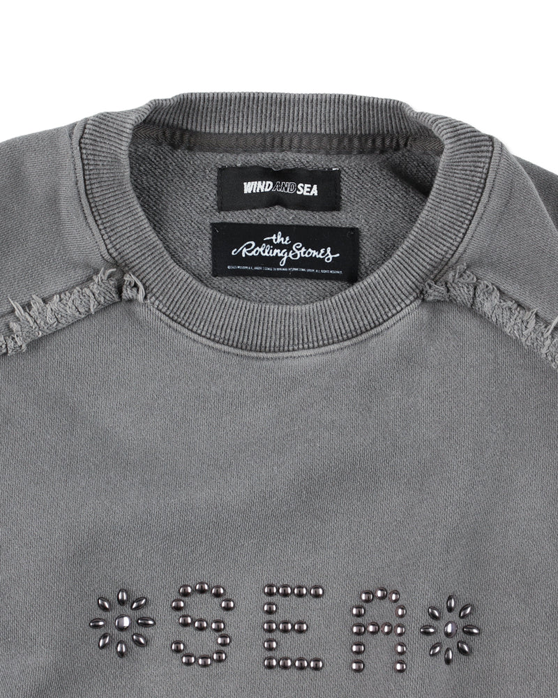 The Rolling Stones x WDS Studs＆Rhine Stones S/S Tee