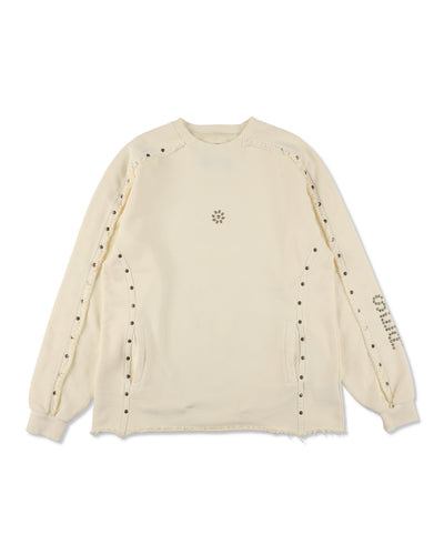 The Rolling Stones x WDS Studs＆Rhine Stones Crewneck Sweatshirt