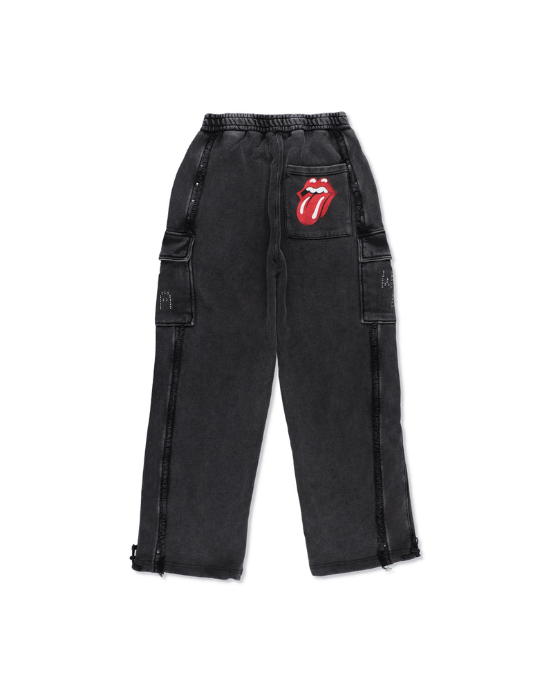 The Rolling Stones x WDS Studs＆Rhine Stones Cargo Pant