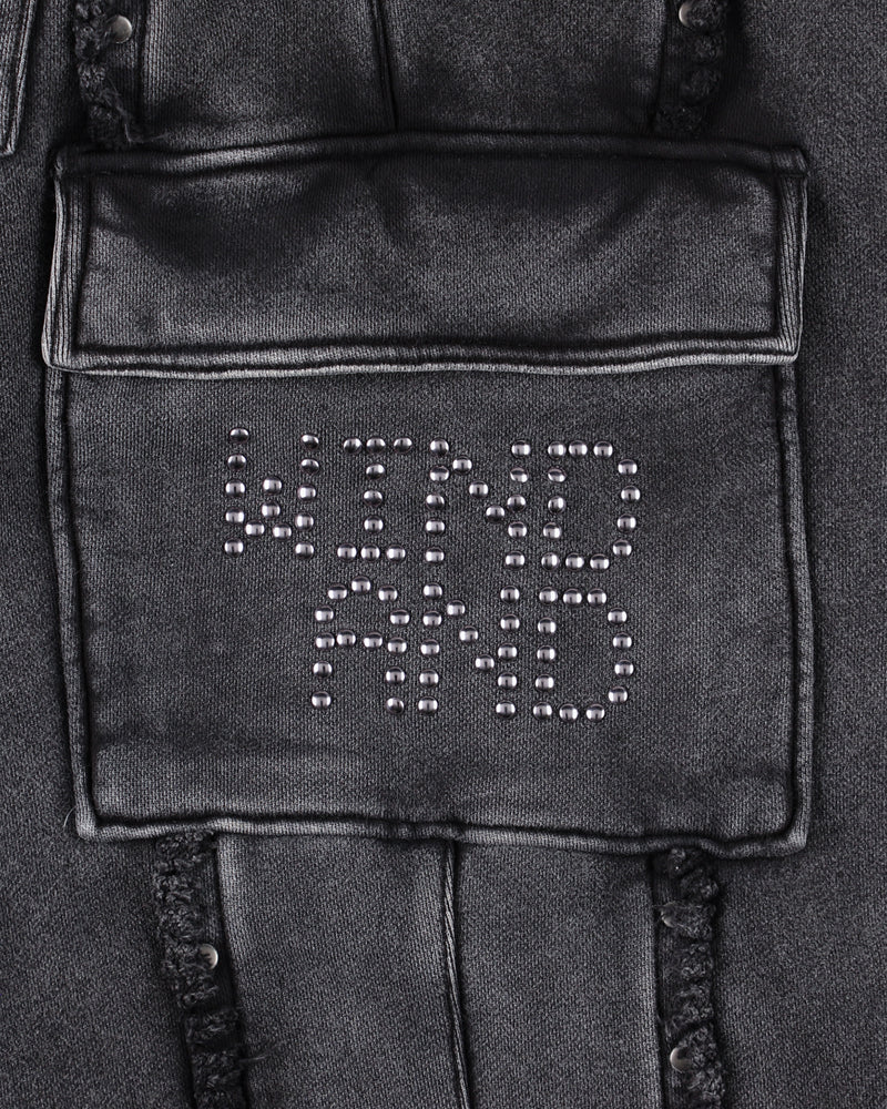 The Rolling Stones x WDS Studs＆Rhine Stones Cargo Pant