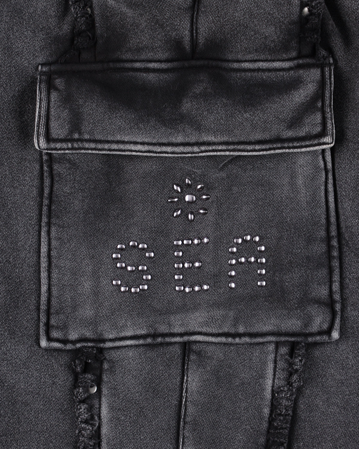 The Rolling Stones x WDS Studs＆Rhine Stones Cargo Pant