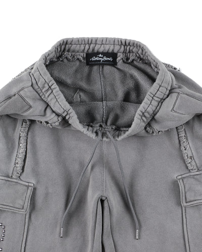 The Rolling Stones x WDS Studs＆Rhine Stones Cargo Pant