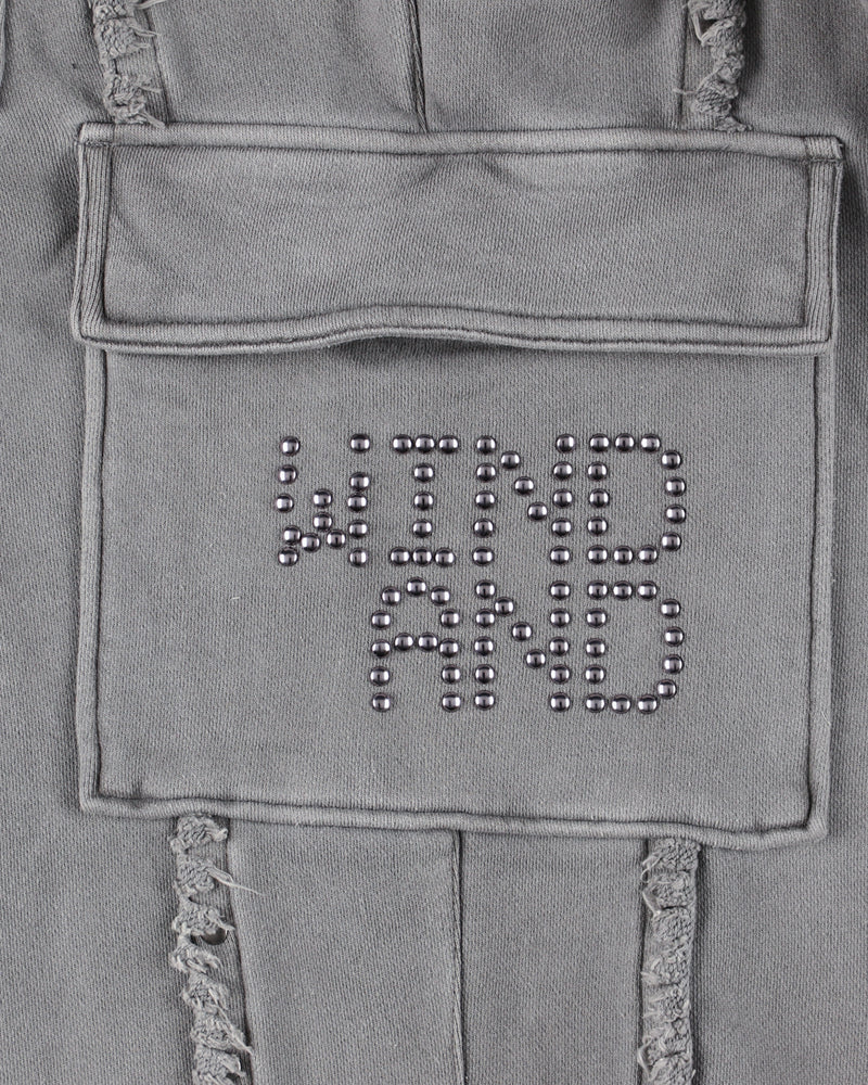 The Rolling Stones x WDS Studs＆Rhine Stones Cargo Pant